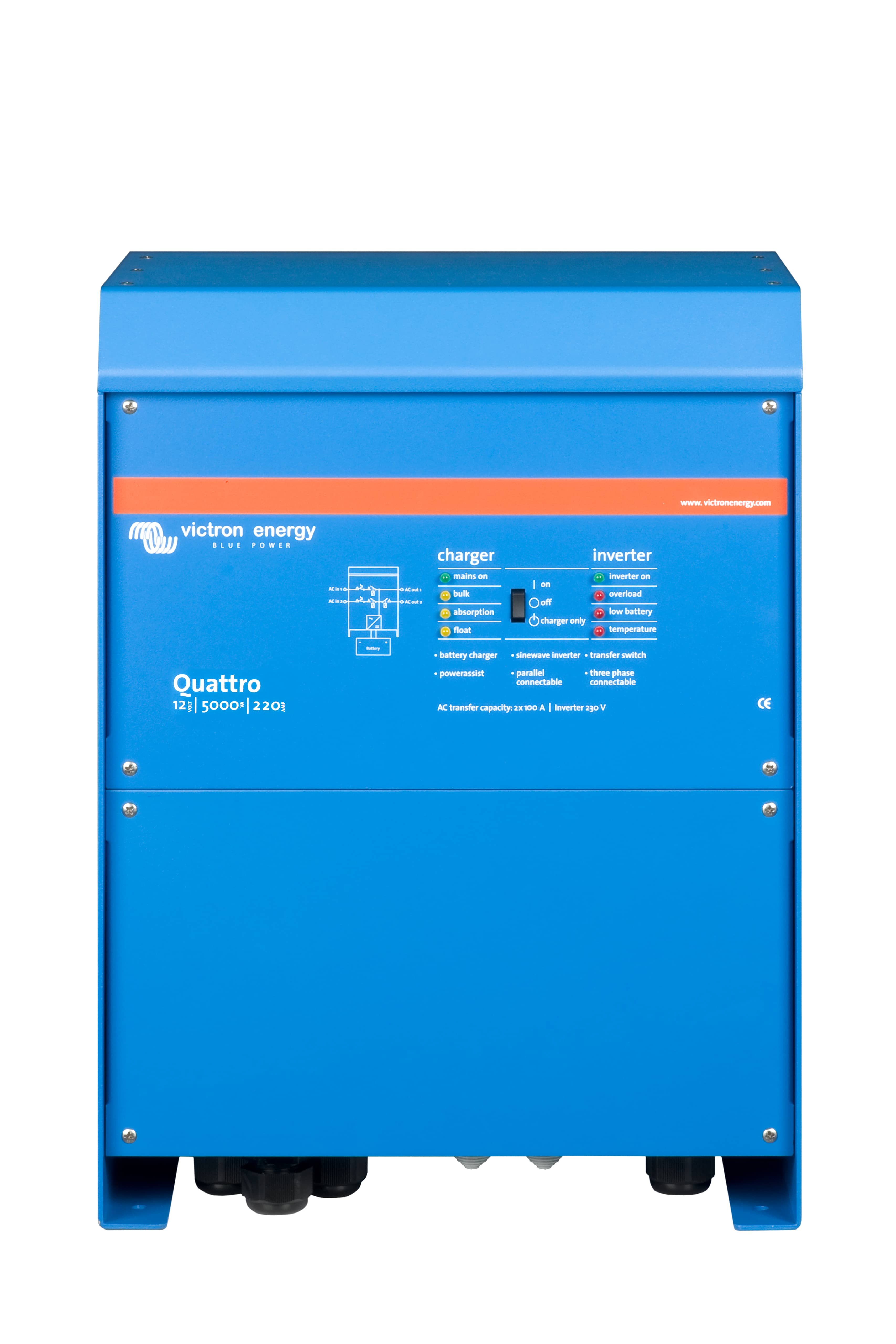 Quattro 12V 5000VA 230VAC (front) thumbnail