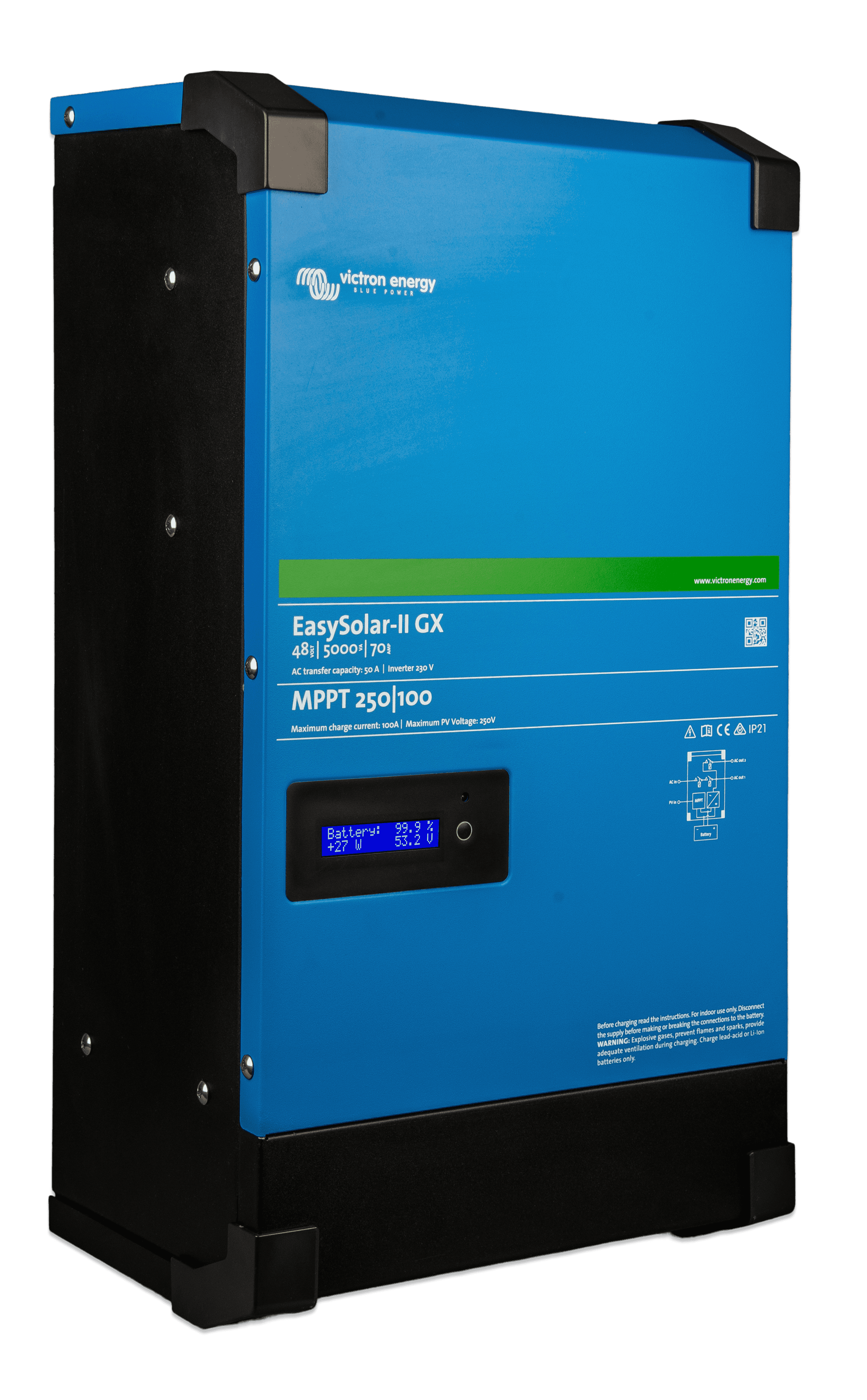 EasySolar-II GX 48V 5000VA (right) thumbnail