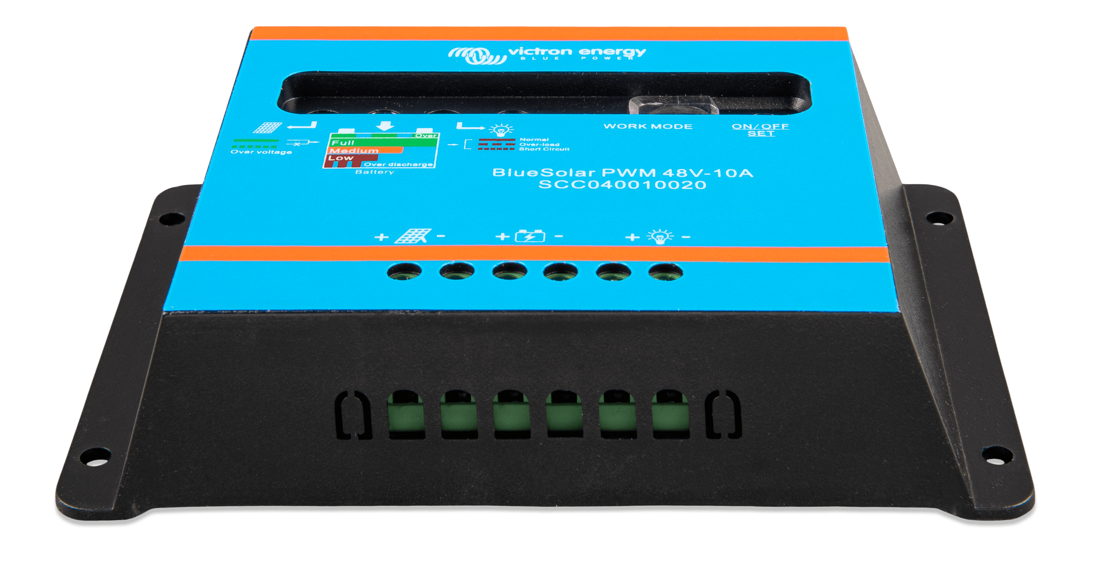 BlueSolar PWM-Light Charge Controller 48V-10A (front-angle) thumbnail