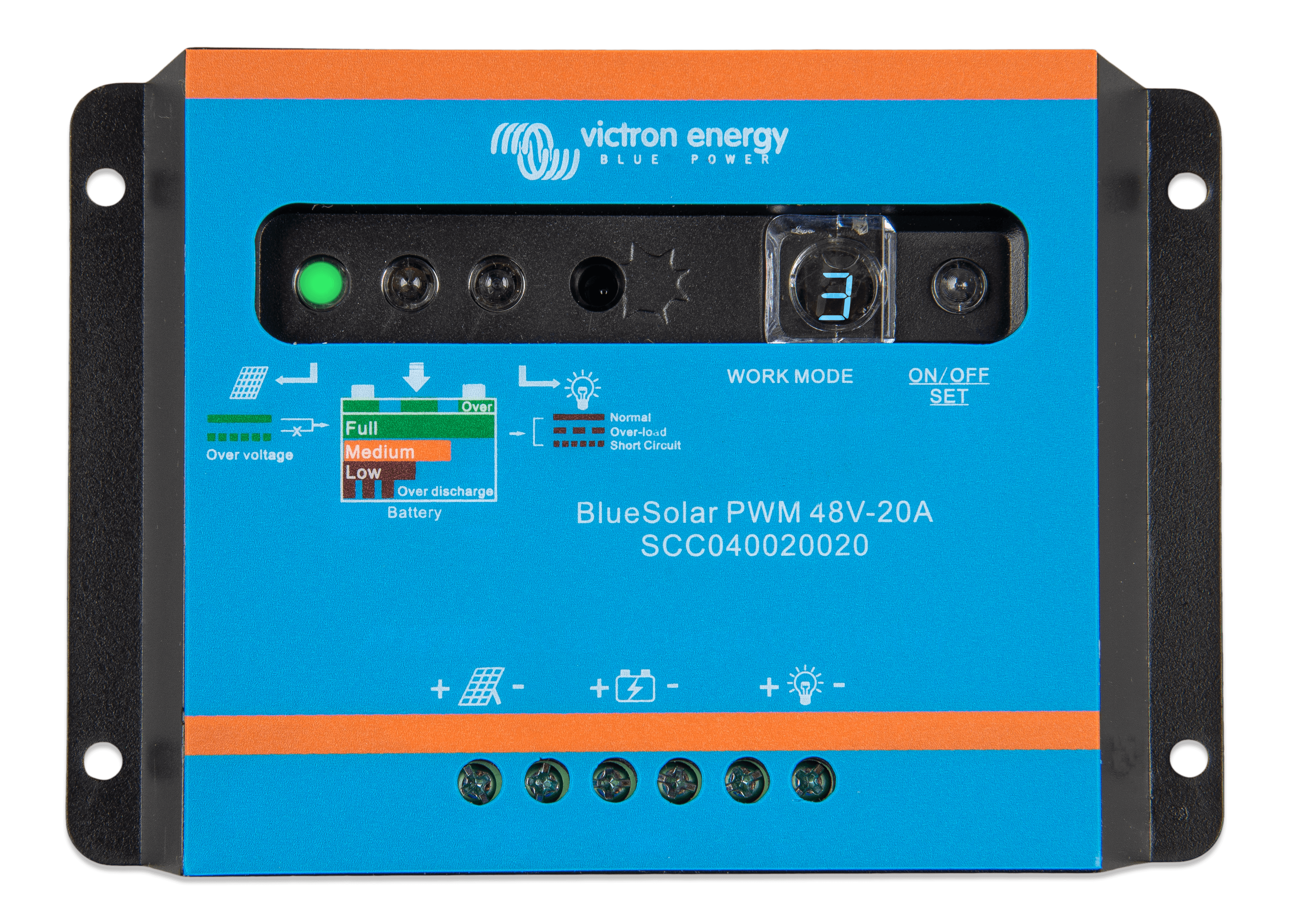 BlueSolar PWM-Light Charge Controller 48V-20A (top) thumbnail