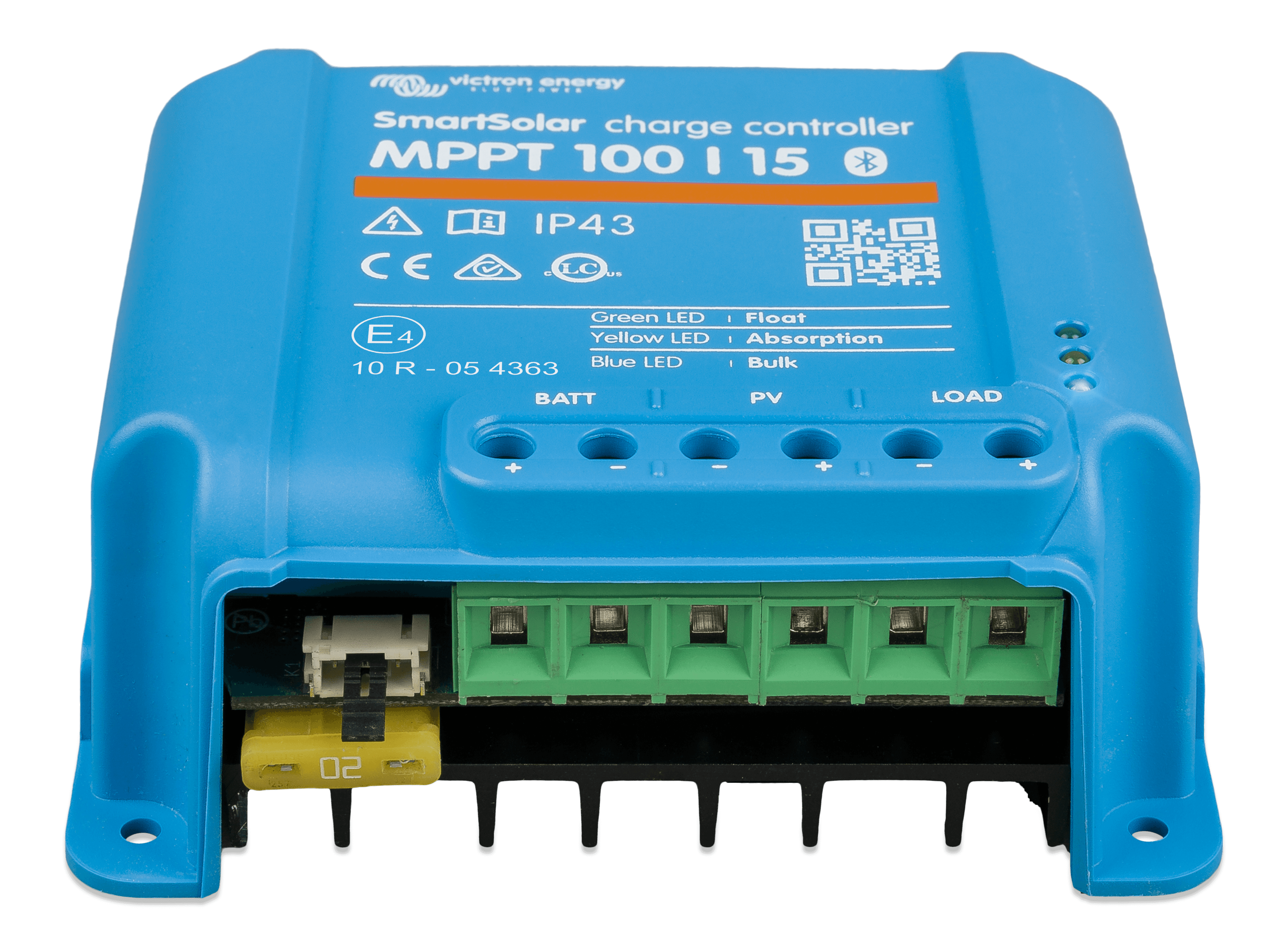 SmartSolar charge controller MPPT 100/15 (front) thumbnail