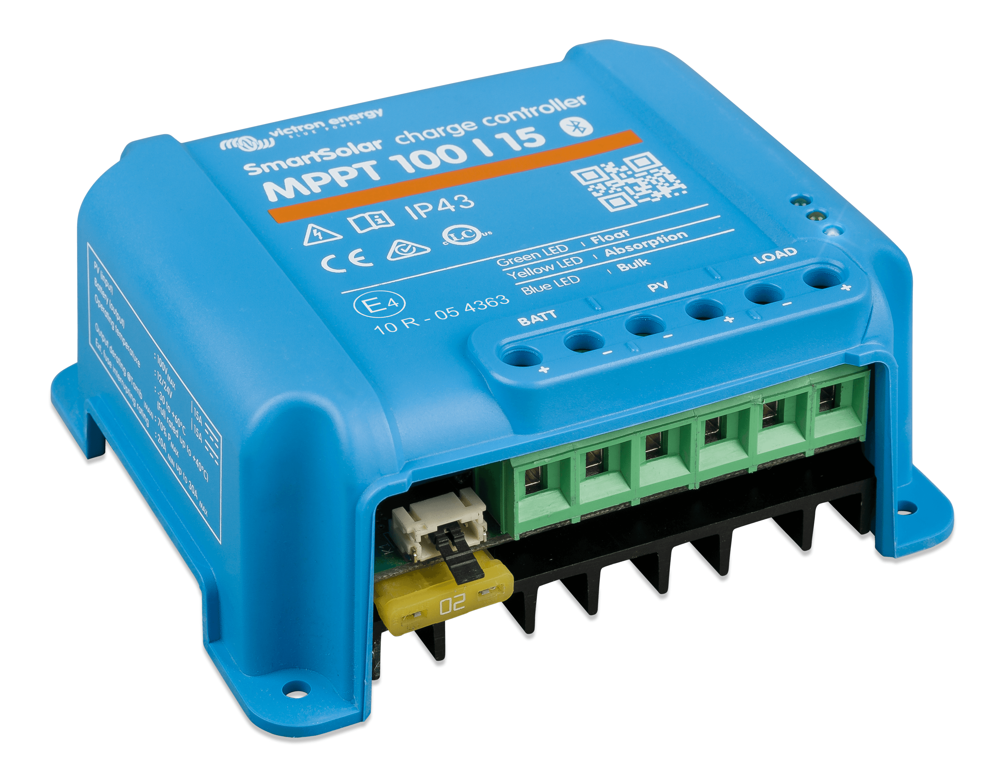 SmartSolar charge controller MPPT 100/15 (left) thumbnail