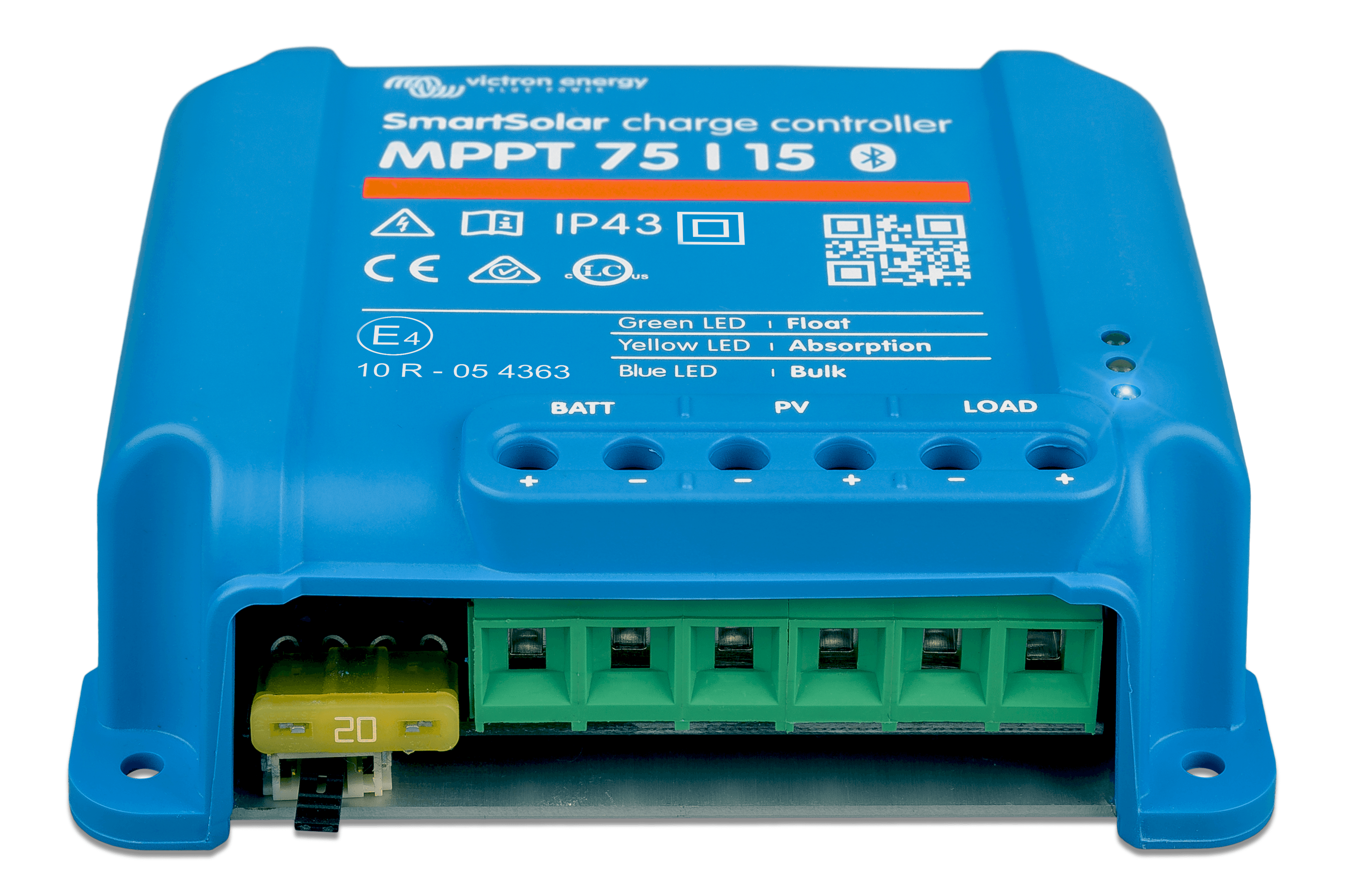 SmartSolar charge controller MPPT 75/15 (front) thumbnail