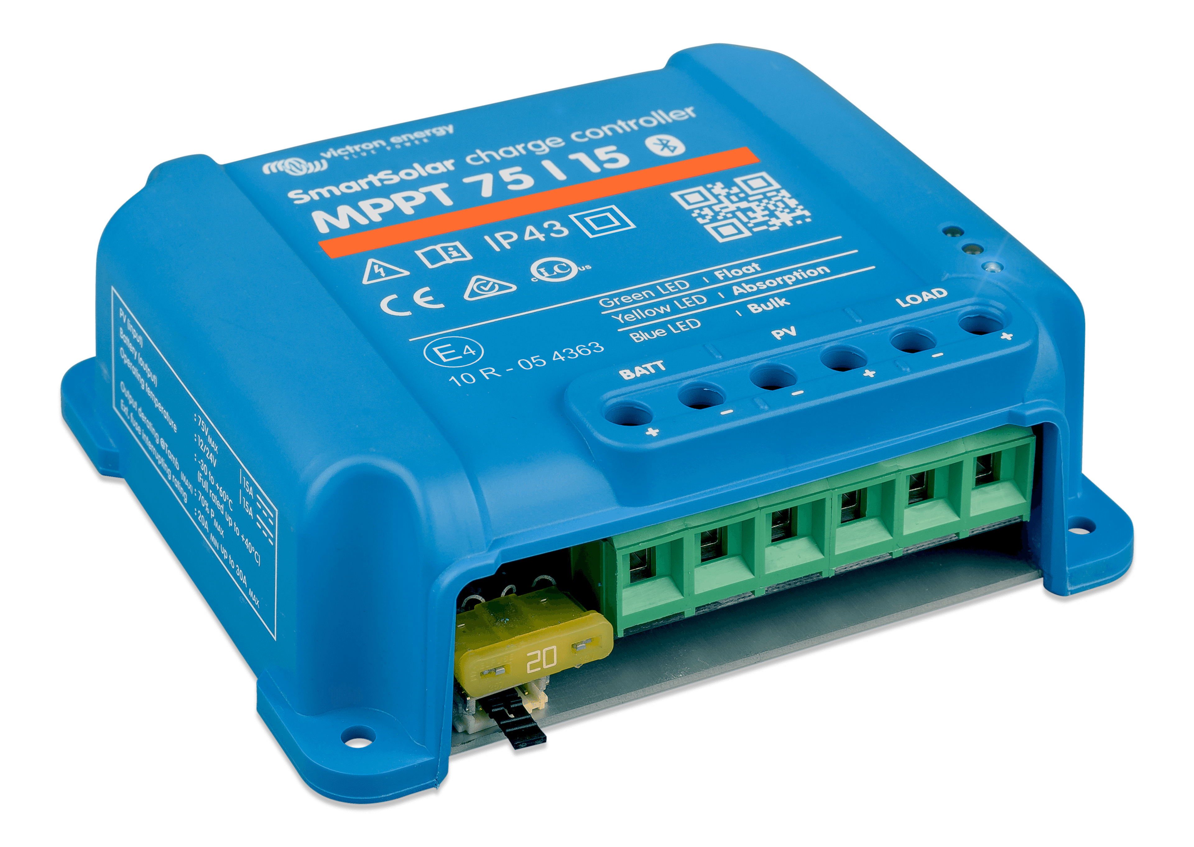 SmartSolar charge controller MPPT 75/15 (left) thumbnail