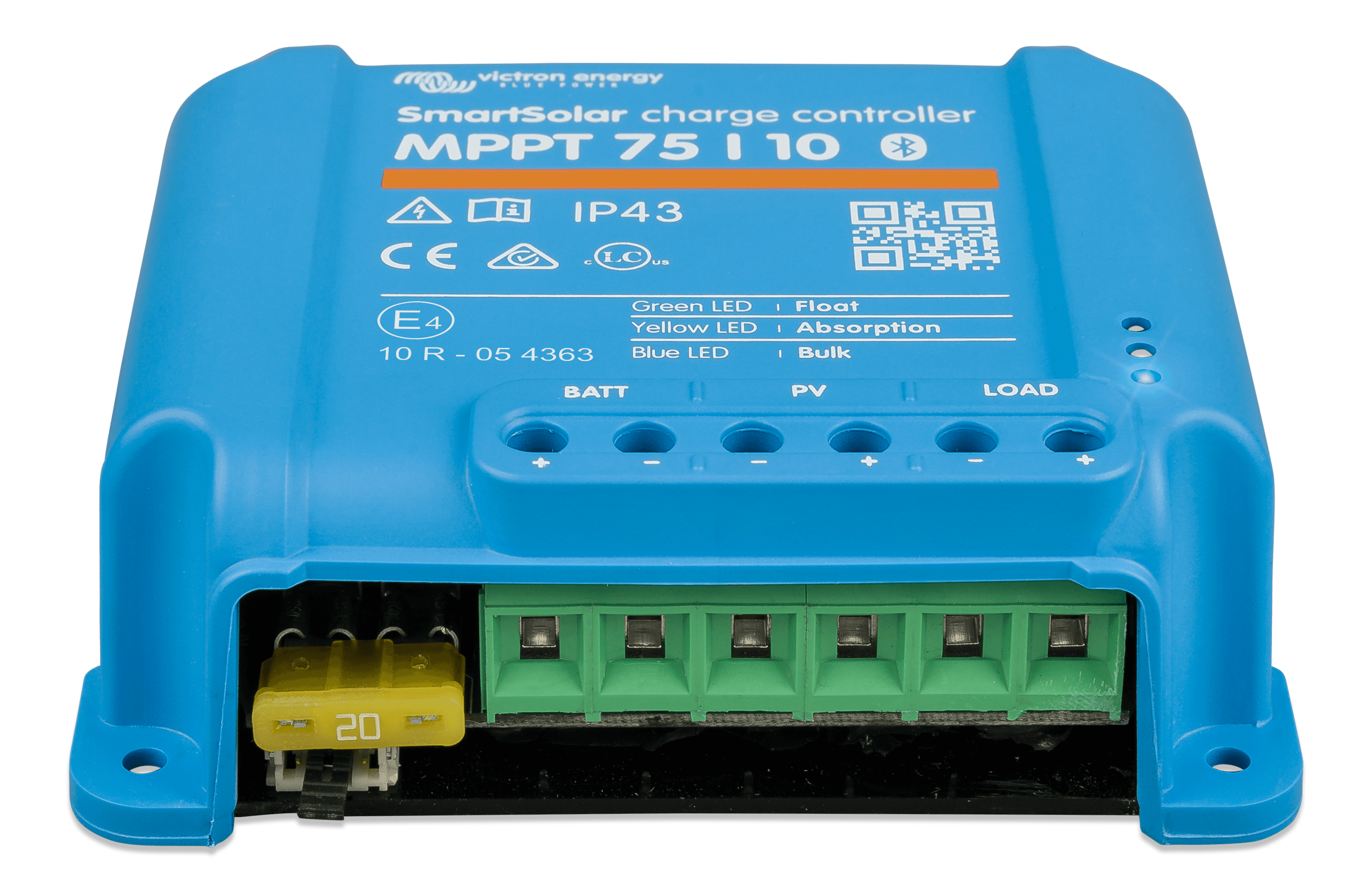 SmartSolar charge controller MPPT 75/10 (front) thumbnail