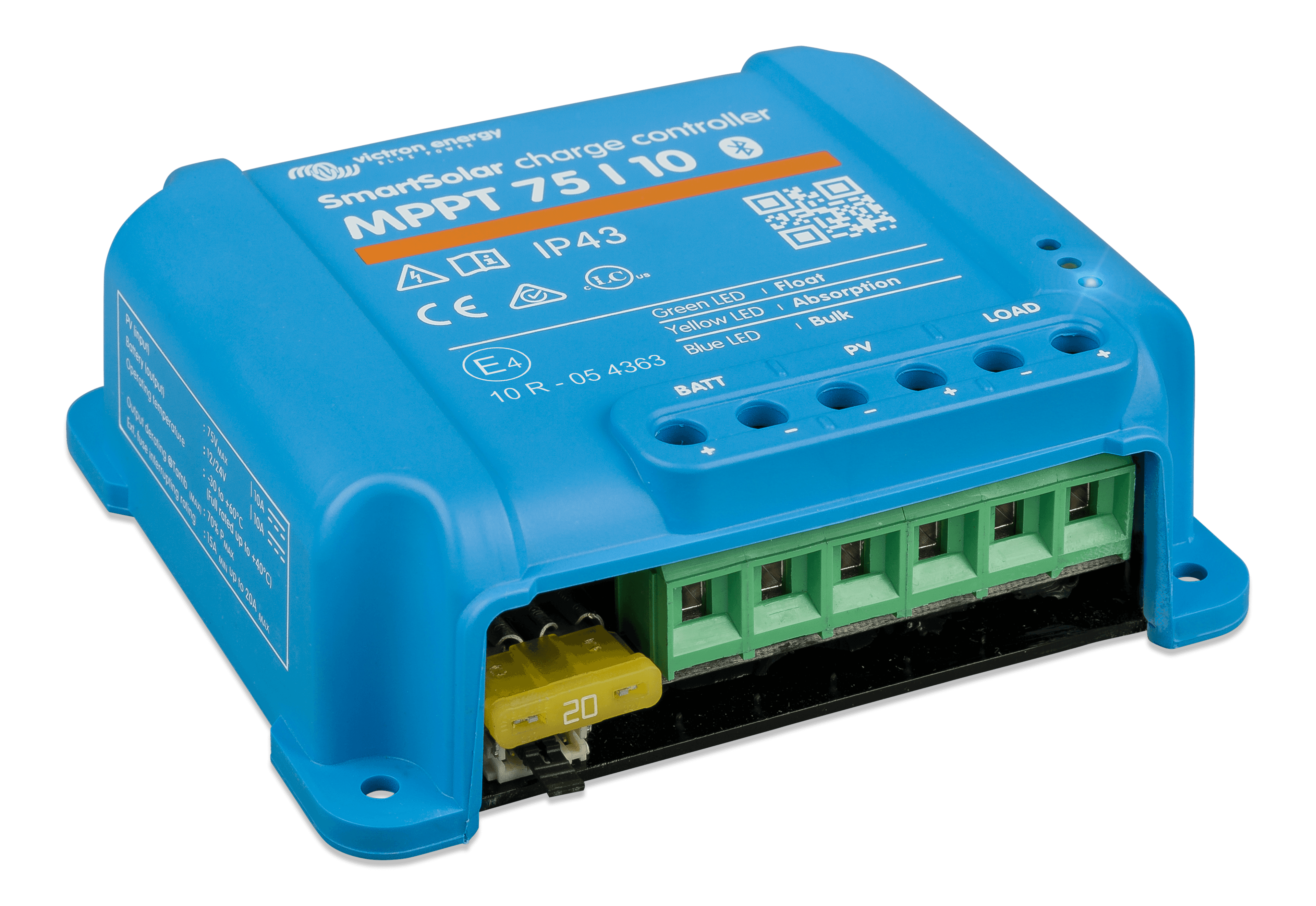 SmartSolar charge controller MPPT 75/10 (left) thumbnail