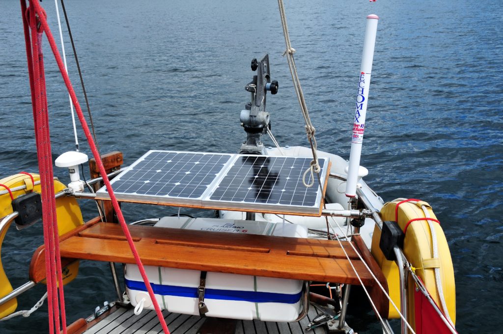 Solar Panels - the quiet sailing solution - Victron Energy