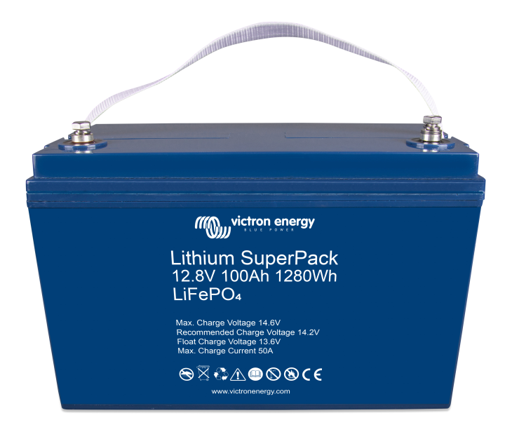 Batería LiFePo4 de 12 V y 100 Ah - TFV - Solar
