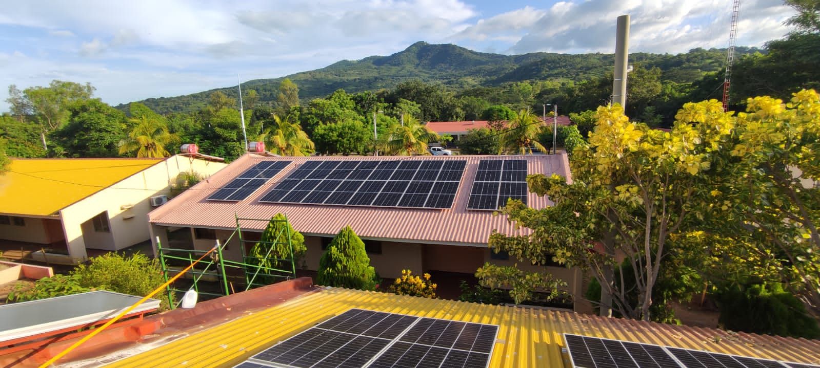 Geothermal Plant Installs Solar Energy Victron Energy