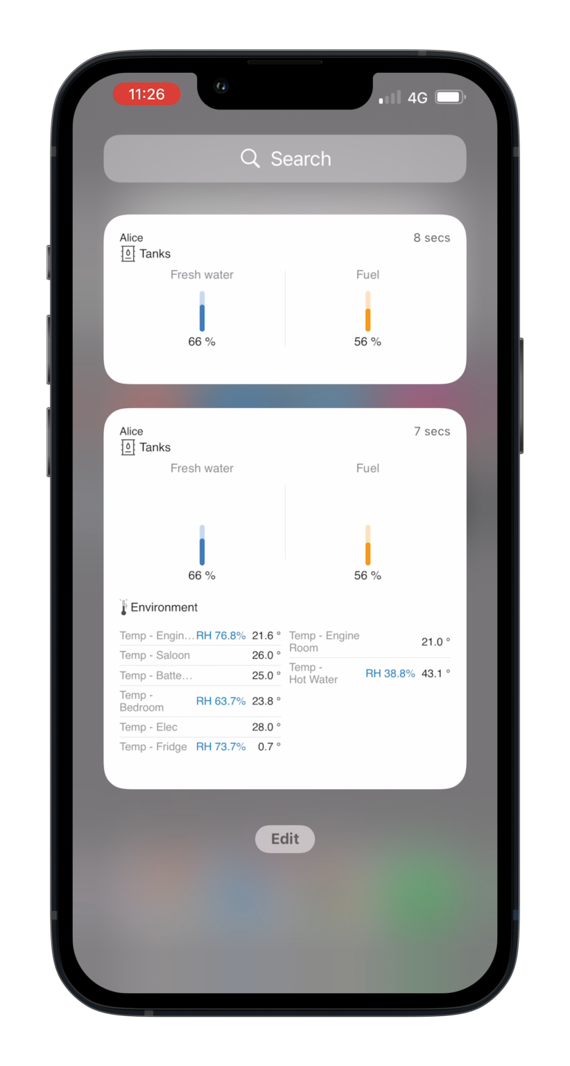 NEW: System status Widgets for VRM app - Victron Energy