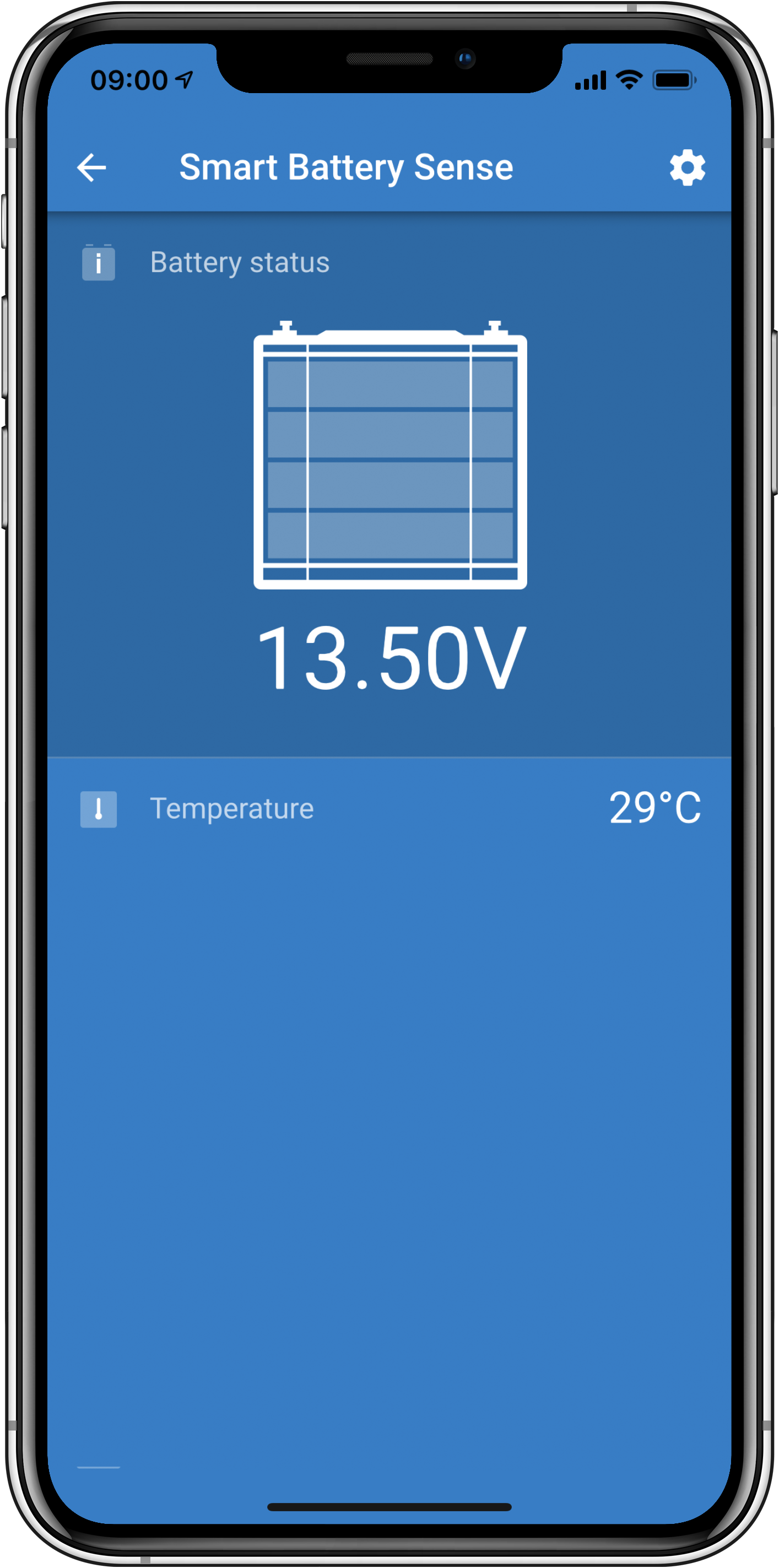 Spannungs- und Temperatursensor - long range - Swiss-Victron