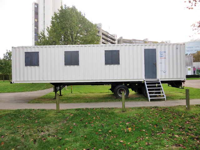 October 2014, The Netherlands: mobile IT Unit for education on location ...