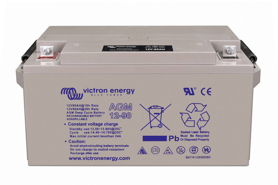 B olie oog woestenij Gel and AGM Batteries - Victron Energy