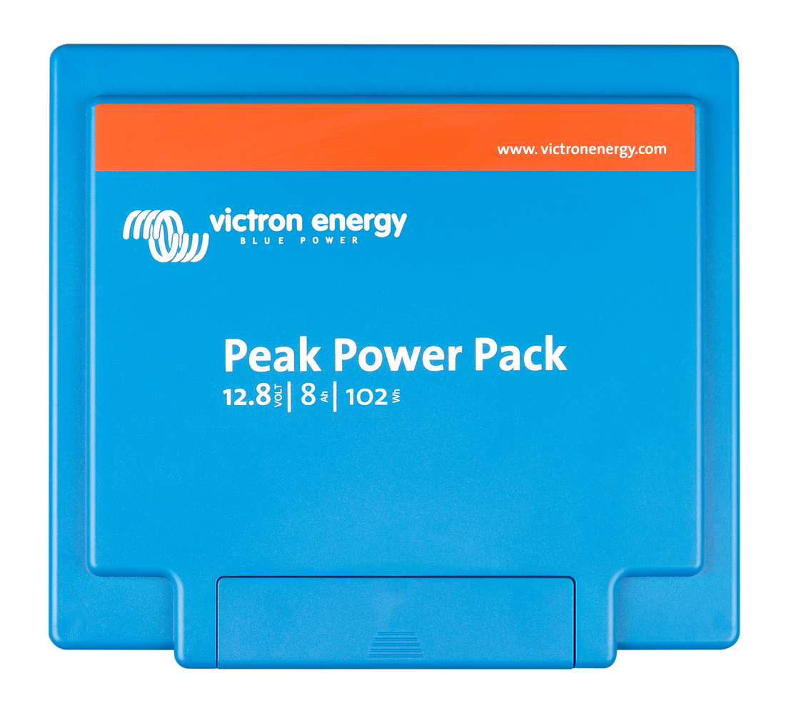 Mit Fertig Powerstation (pecron) über Victron step up Laderegler 12 Volt  Lifepo4 Batterie Laden! 