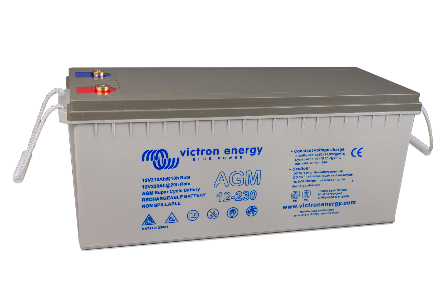 Batterie VICTRON étanche Gel 12V / 220Ah - Diswatt