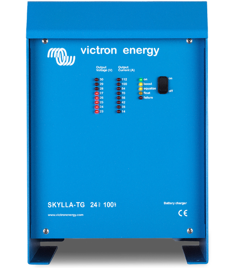 Aftrekken ketting balkon Chargers - Victron Energy
