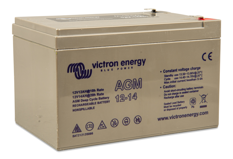 12V/8Ah Batterie AGM à décharge lente Victron