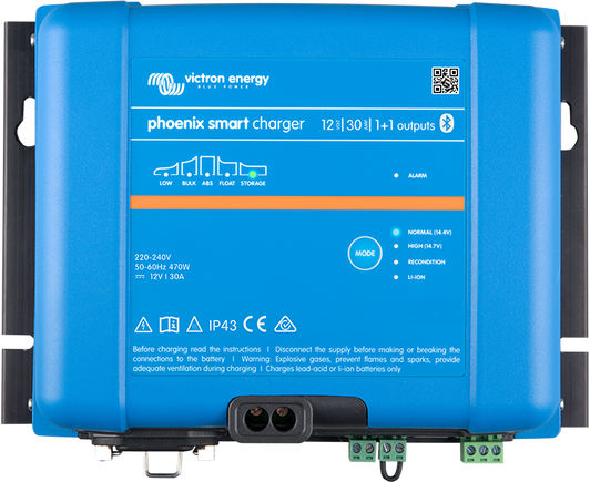 Chargeur de batterie 12V 30A (3) - IP22 - Blue Smart-Victron Energy