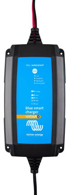 Victron Blue Smart 12/25 Caricabatterie Portatile 12V 25A 230V CEE 7/17  #OF012550