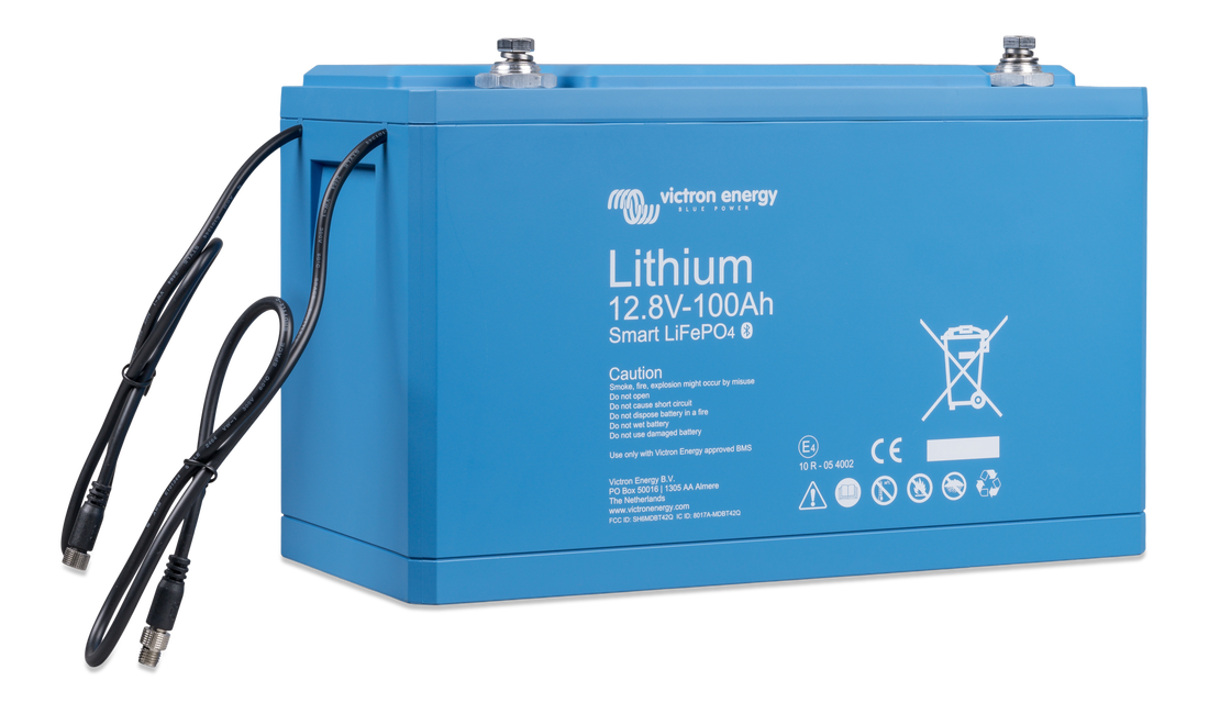 12,8V Lithium 100Ah LiFePO4 Standard Batterie, 150A-BMS
