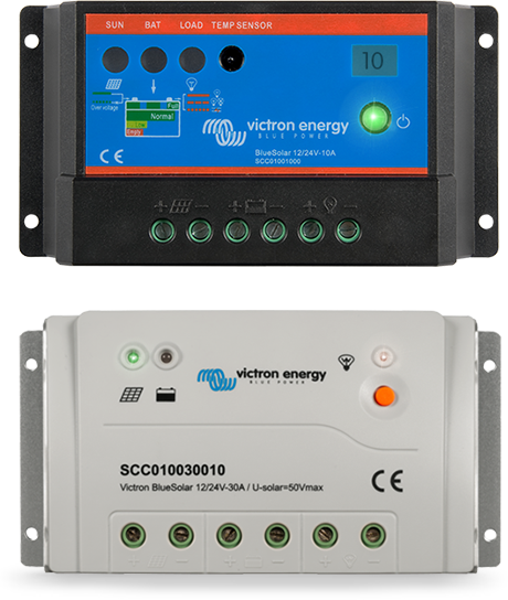 Victron Energy - Régulateur solaire PWM 10A LCD&USB - 48V